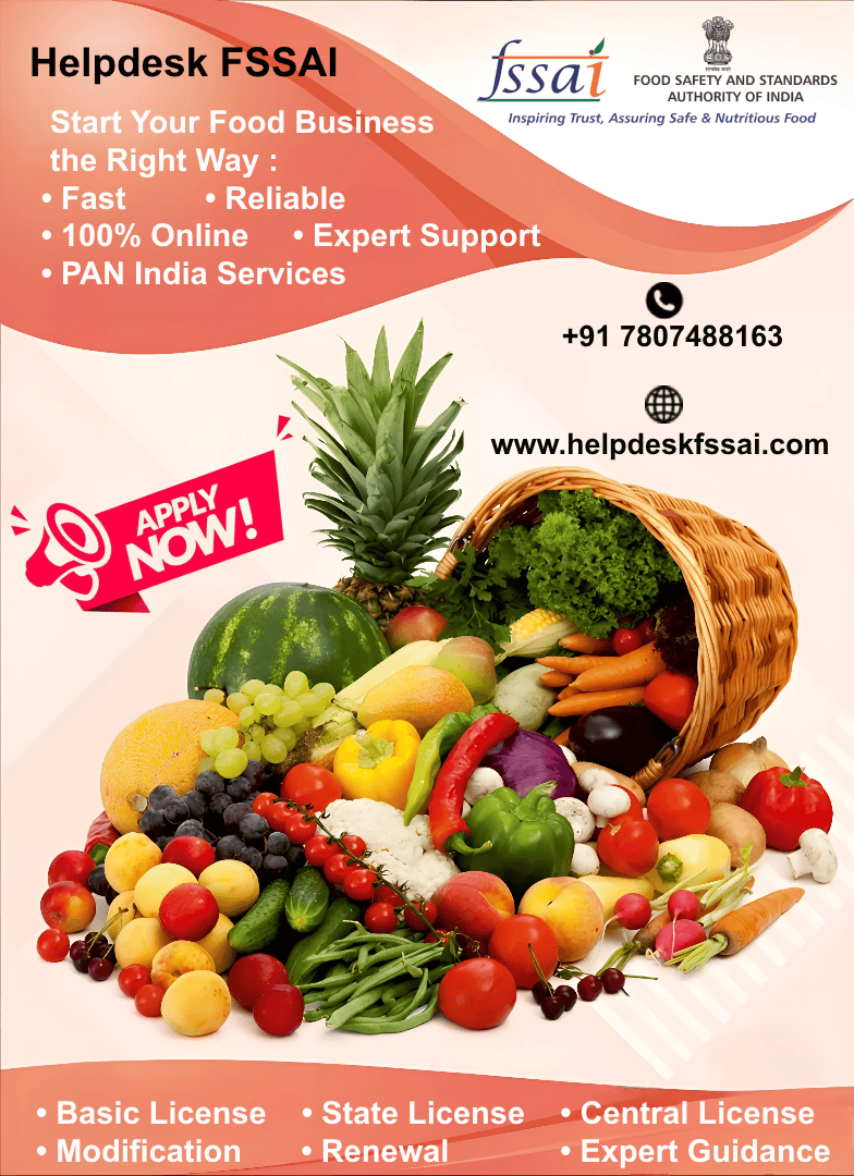 Apply Fssai License